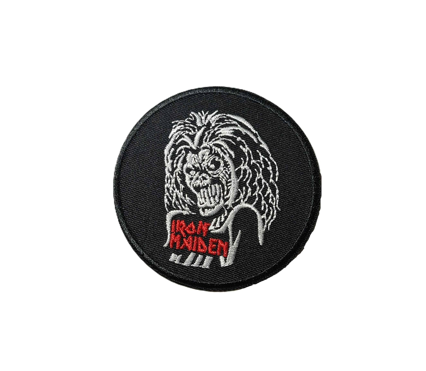 Tygmärke - Iron Maiden, rund