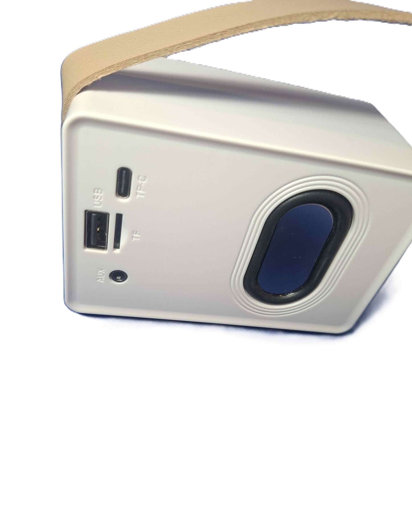 Högtalare- Retroradio, Vit