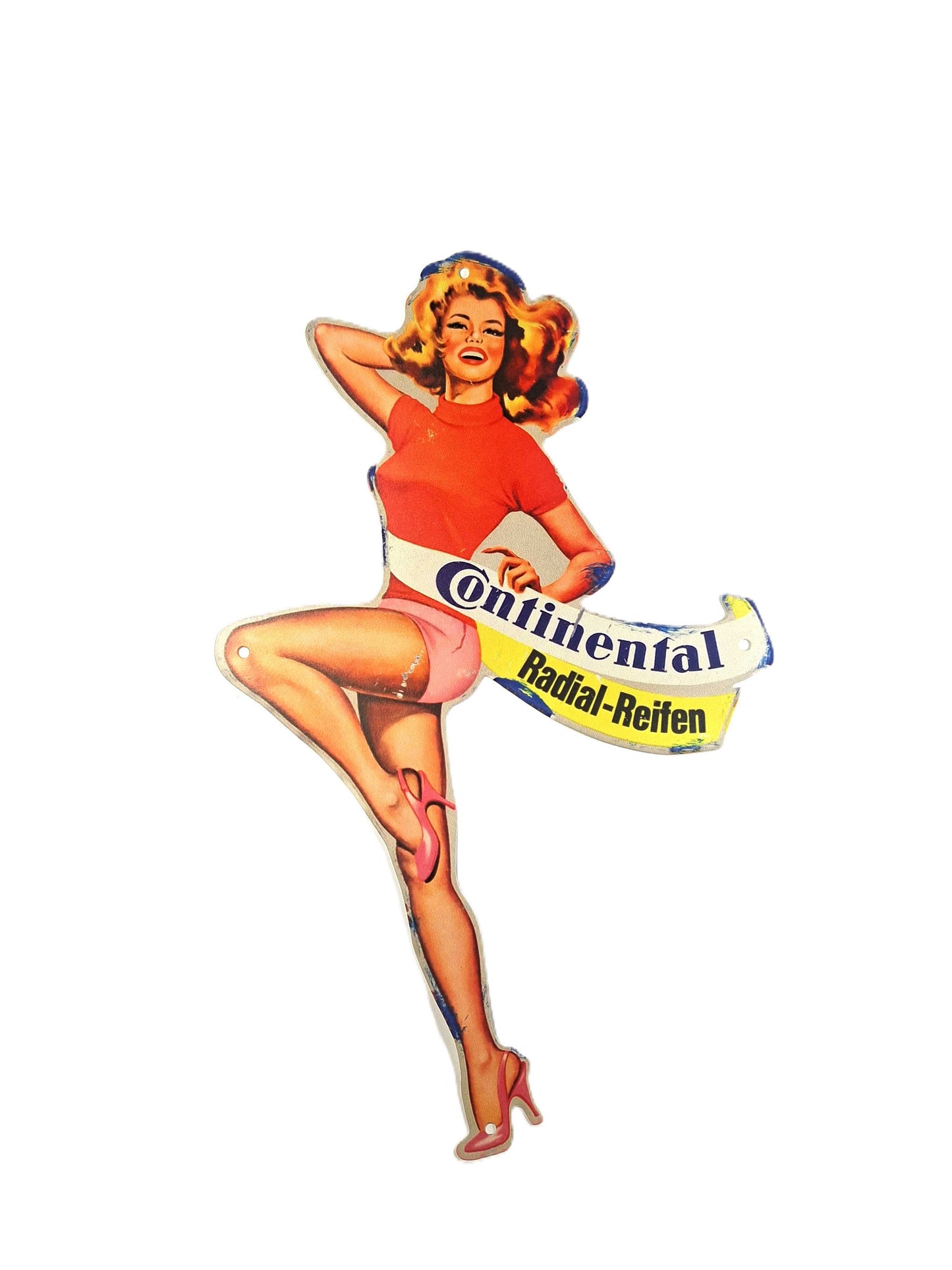Figurformad Continental-tjej