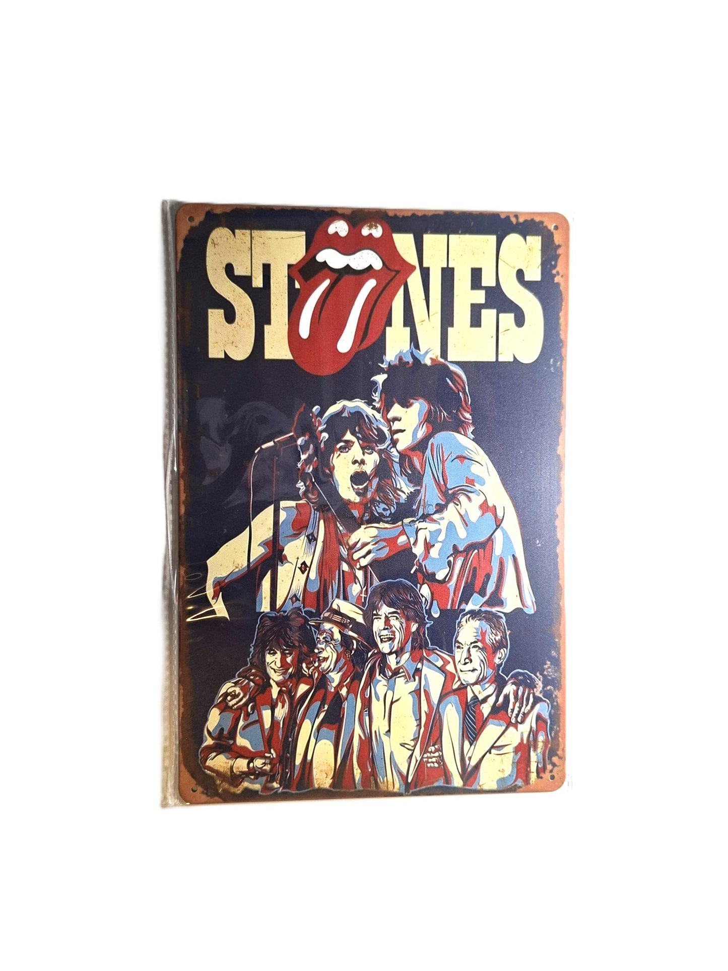 20*30 Plåtsskylt - Stones