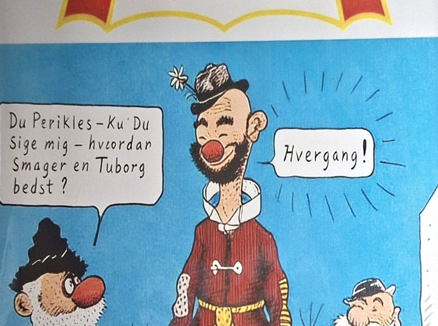 Plåtskylr 20*30 - Tuborg, Perikles