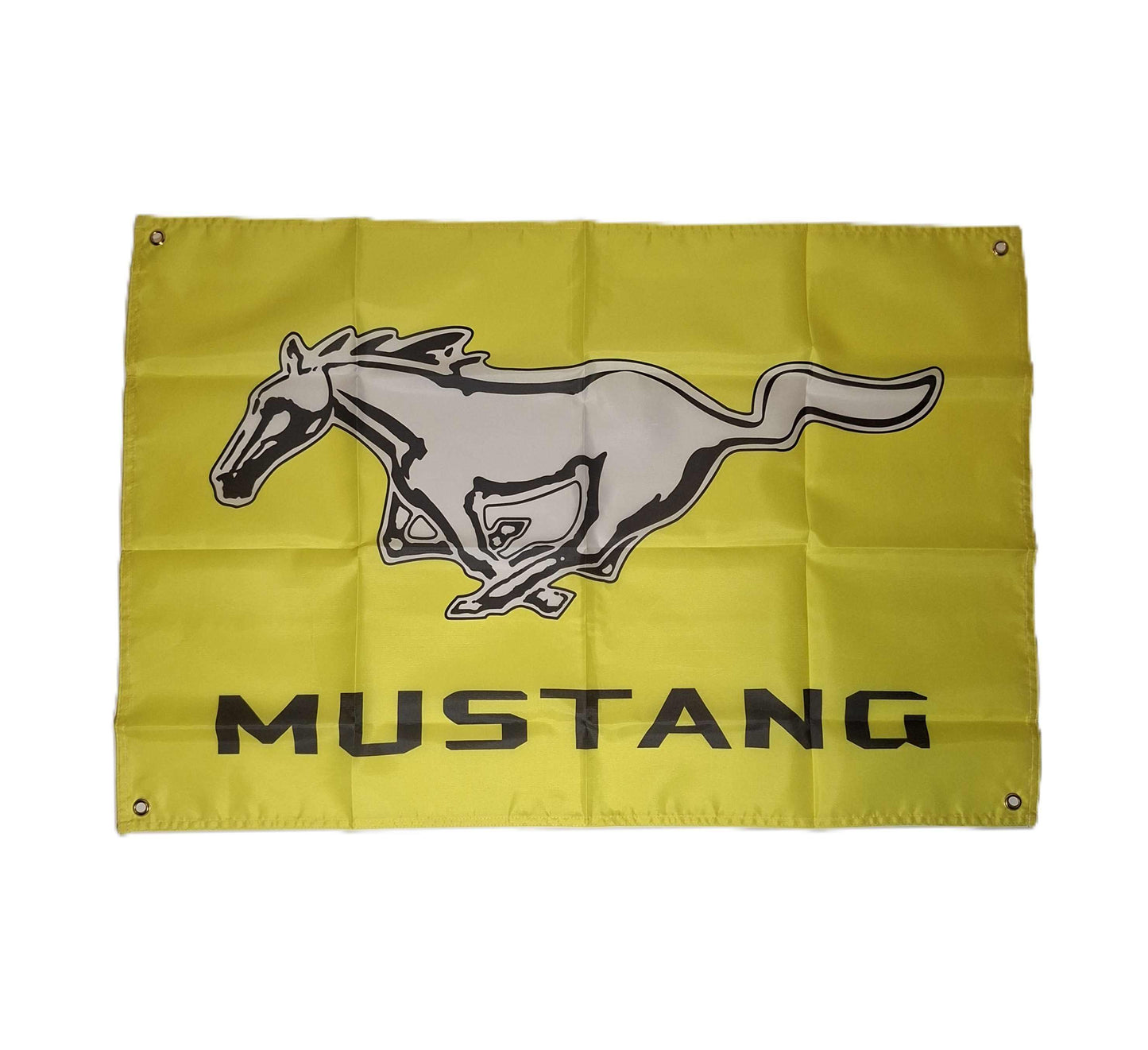 Flagga - Mustang, Gul