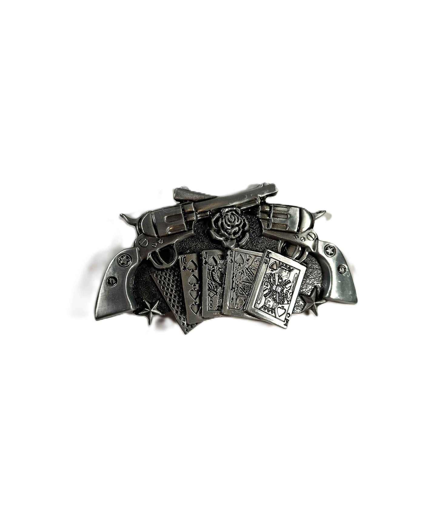 Buckle/ skärpspänne - Guns N Cards