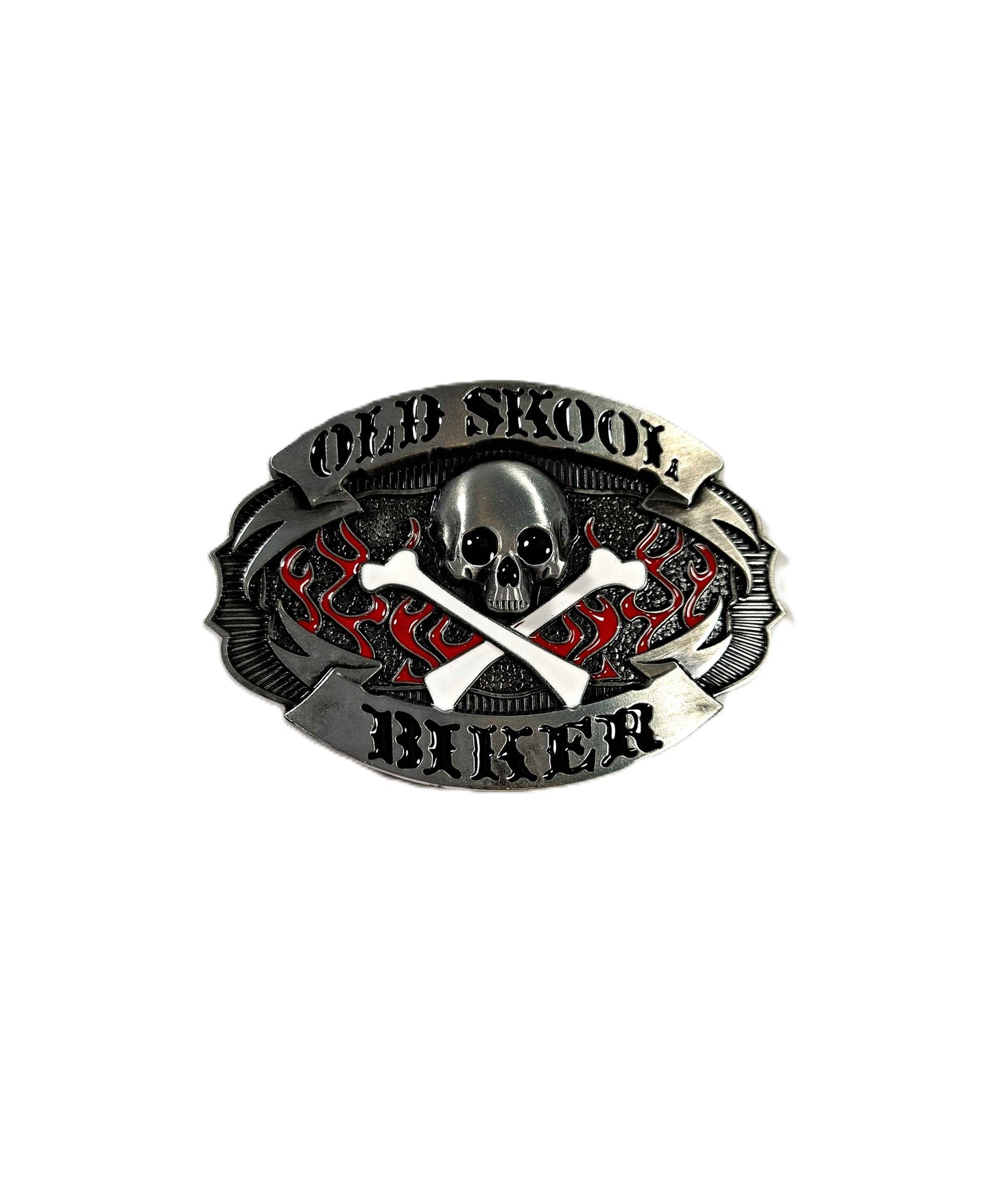 Buckle/ skärpsäne - Old Skool Biker