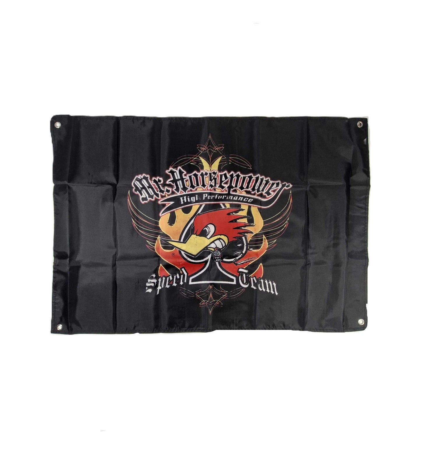 Flagga - Mr. Horsepower, Flaming spade