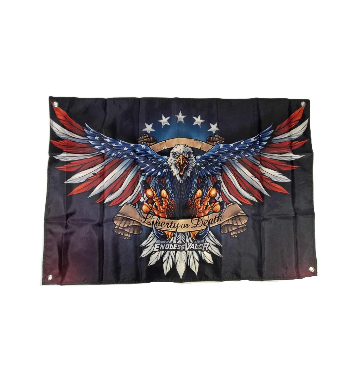 Flagga - Liberty or death