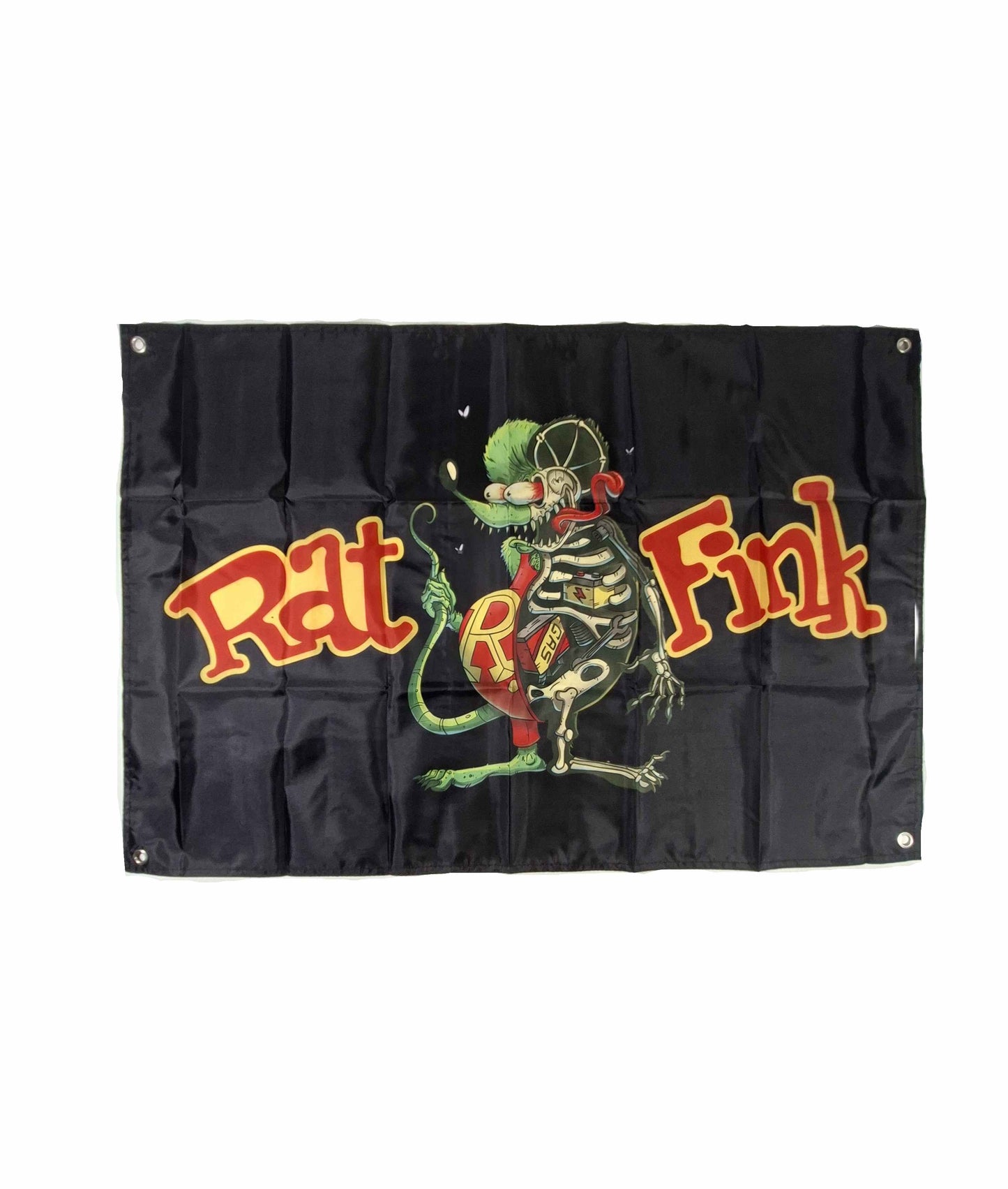 Flagga - Rat Fink, skelett