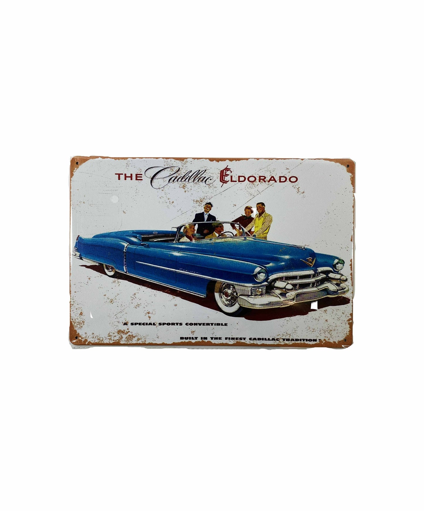 Plåtskylt 20*30- Cadillac Eldorado