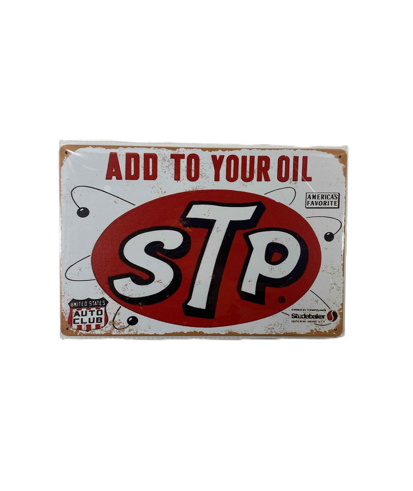 Plåtskylt 20*30 - Stp Add to your oil