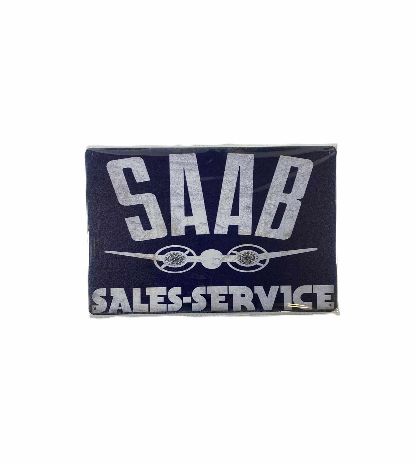 Plåtskylt 20*30 - SAAB sales-service