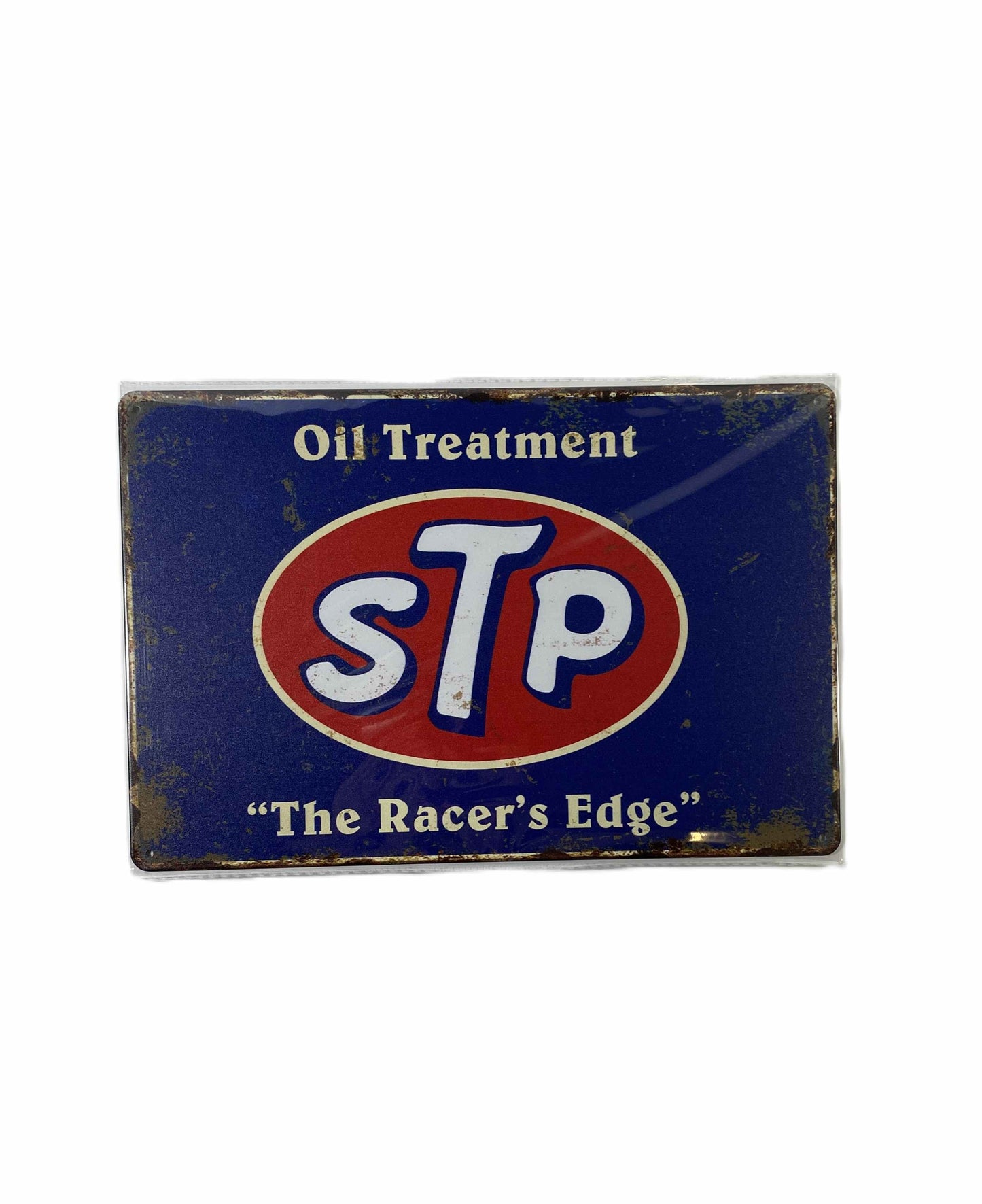 Plåtskylt 20*30 -STP Racer's edge