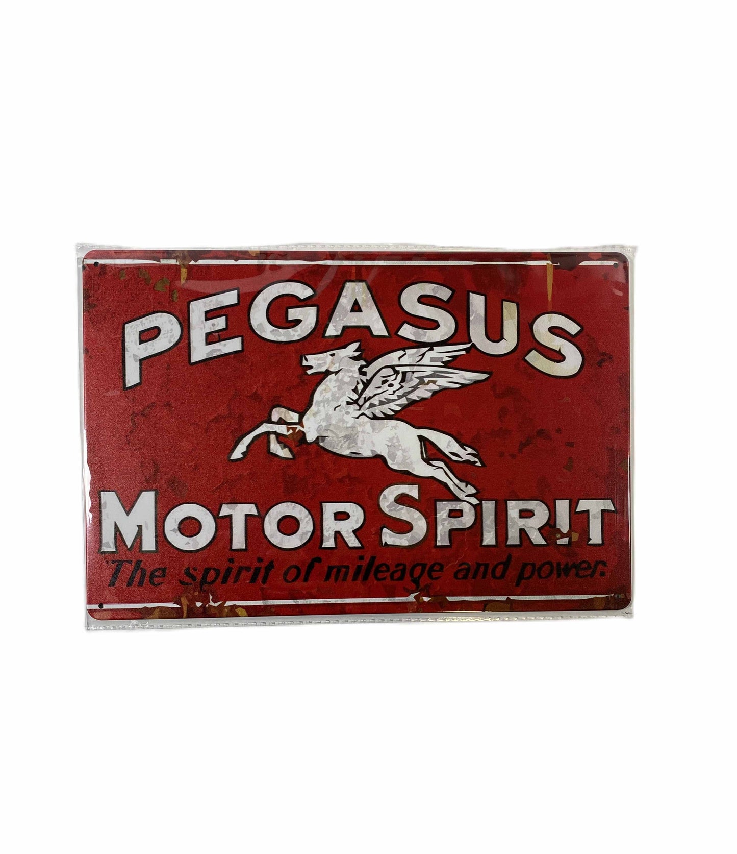 Plåtskylt 20*30 - Pegasus MotorSpirit