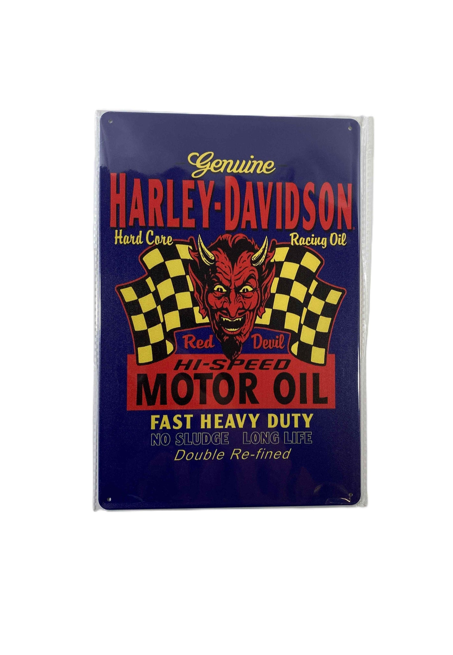 Plåtskylt 20*30 - Harley Davidson Motor oil
