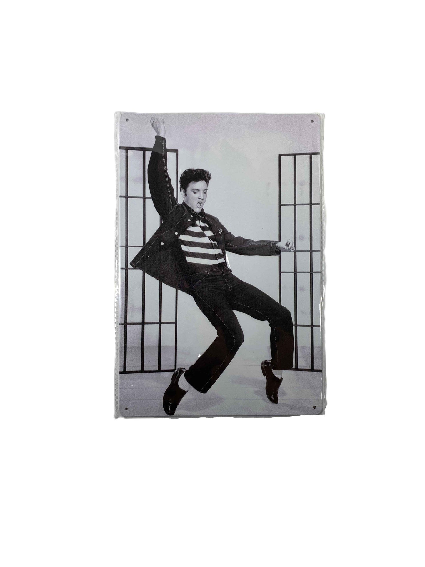 Plåtskylt 20*30 - Elvis på Tå