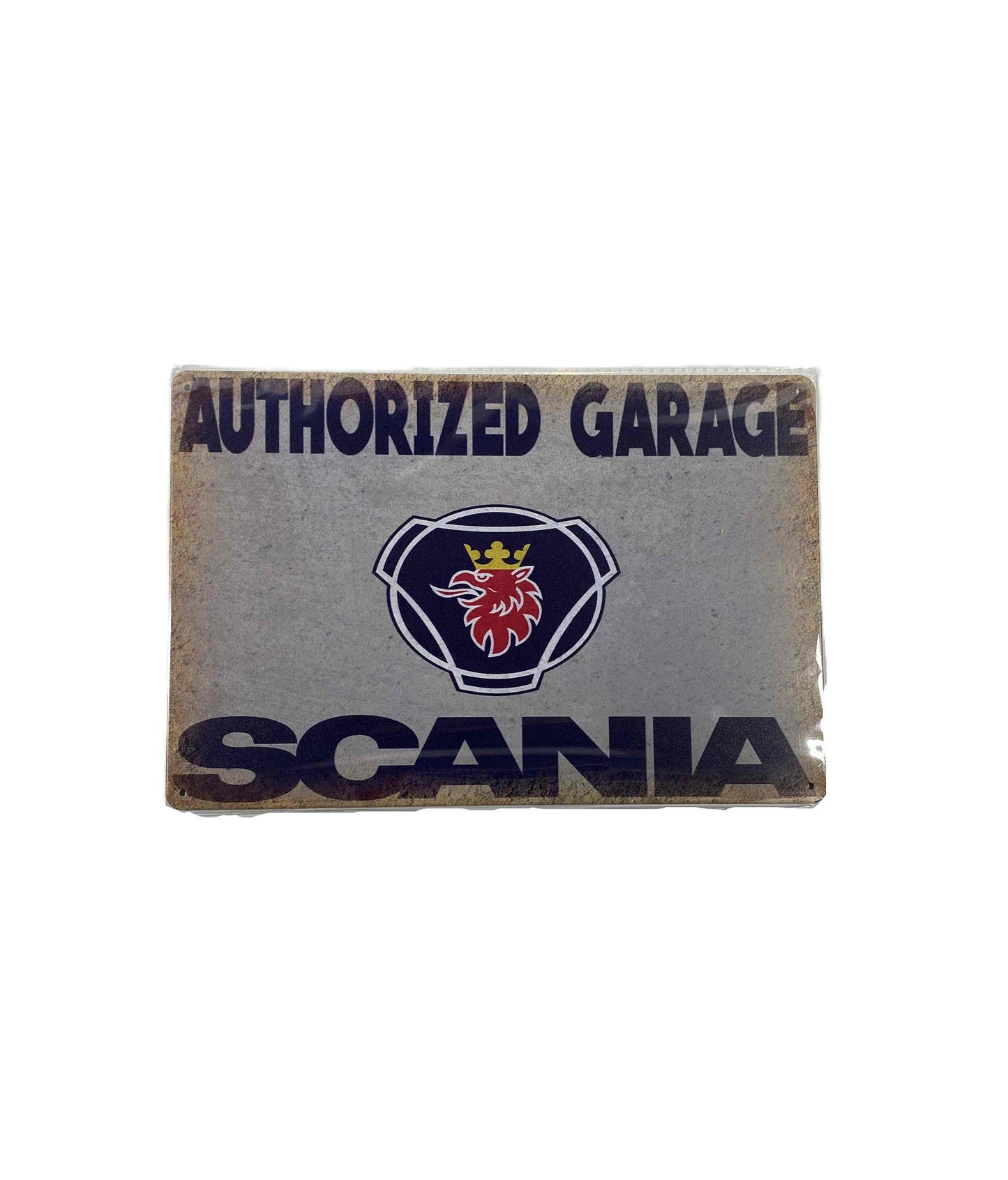 Plåtskylt 20*30 - Scania Garage