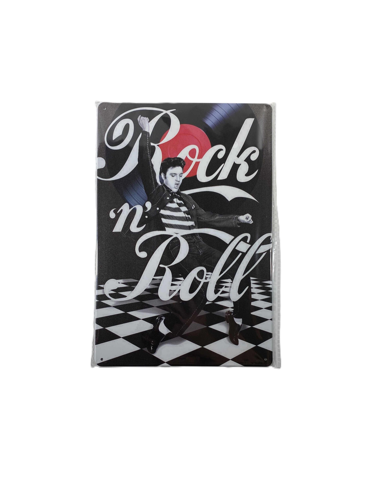 Plåtskylt 20*30 - Rock N Roll