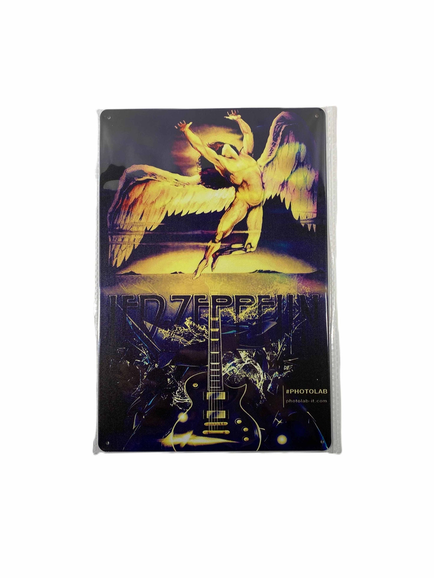 Plåtskylt 20*30- Led Zeppelin, Swan Song