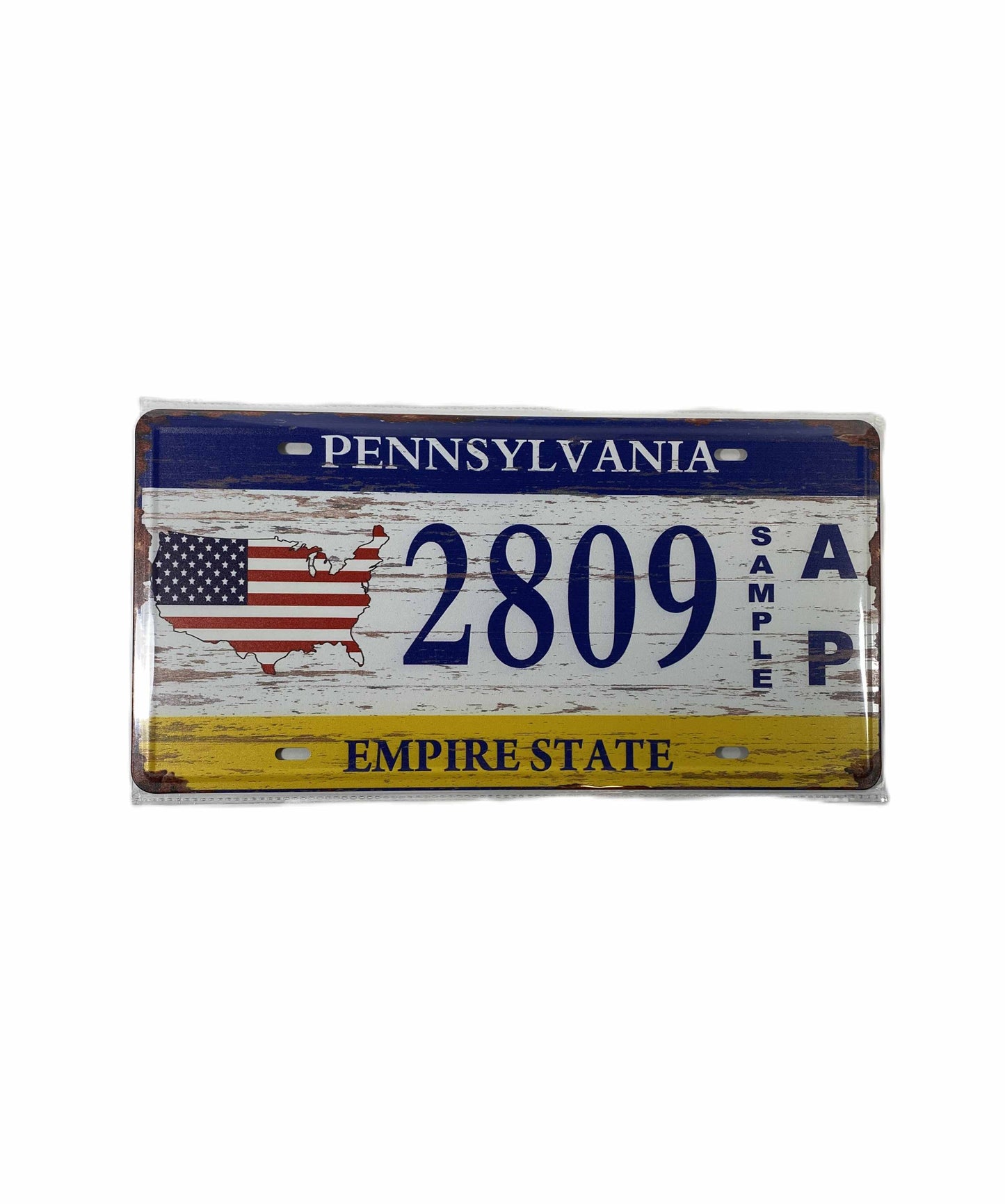 Nr Plåtskylt 30*15 - Pennsylvania 2809