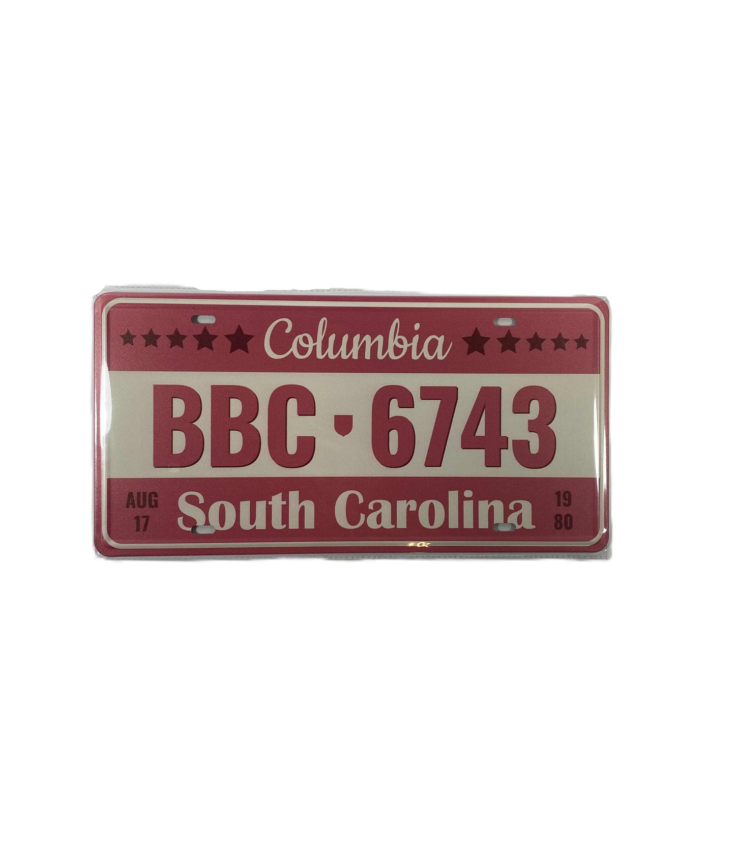 Nr Plåtskylt 30*15 - Columbia BBC