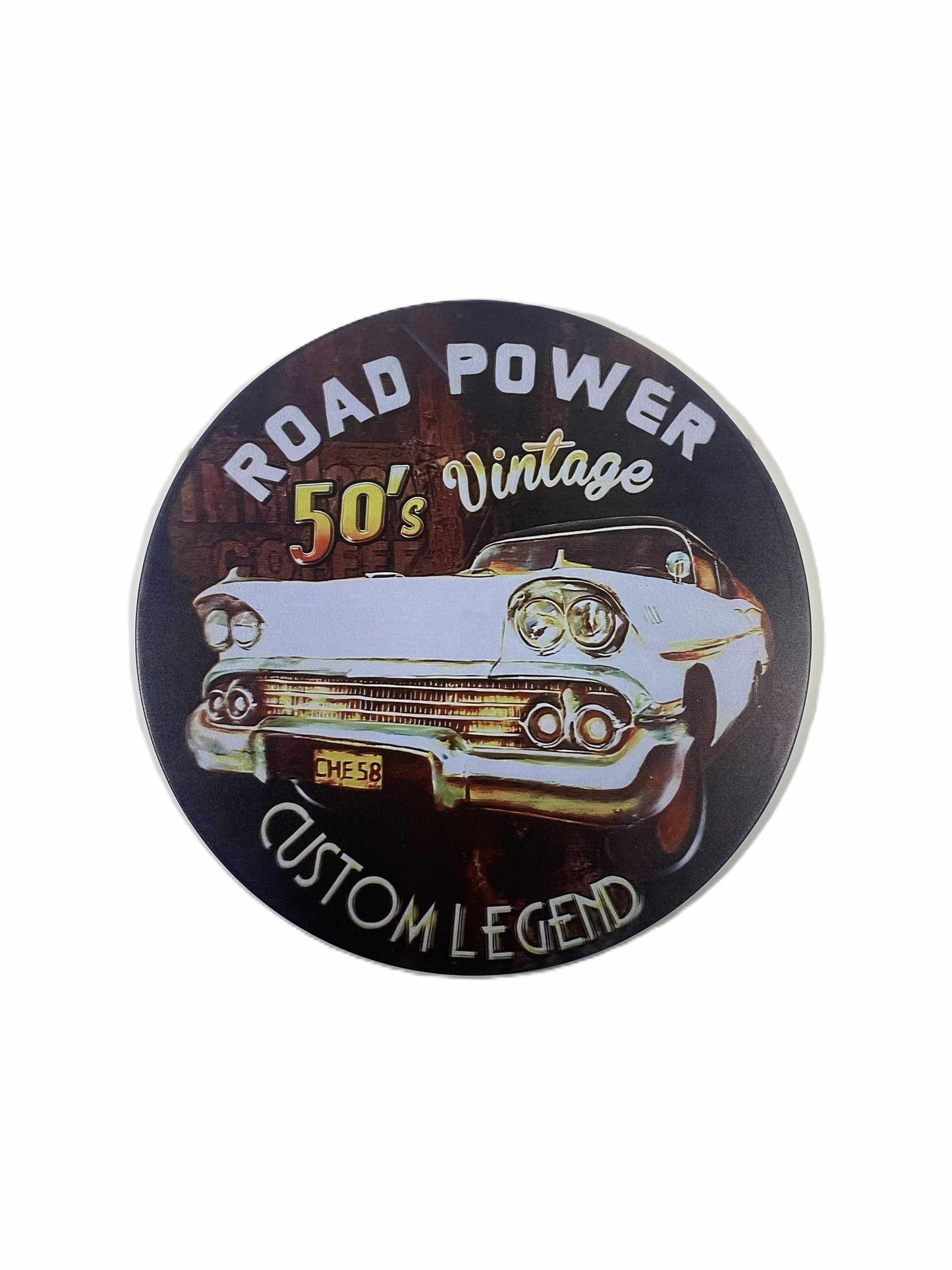 Rund skylt 30cm - Road Power