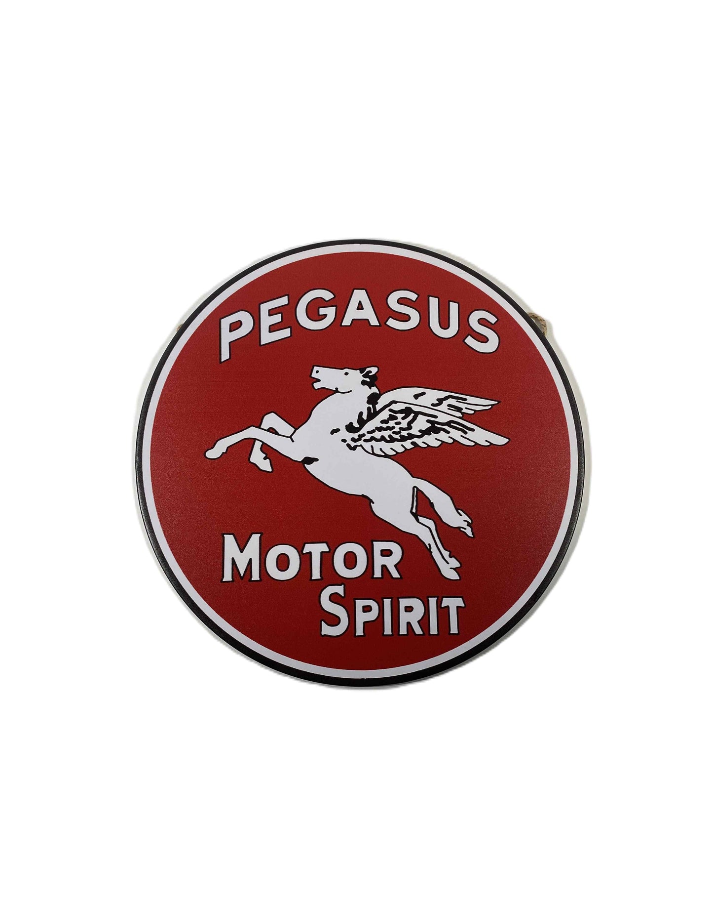 Rund skylt 30cm - Pegasus motor spirit