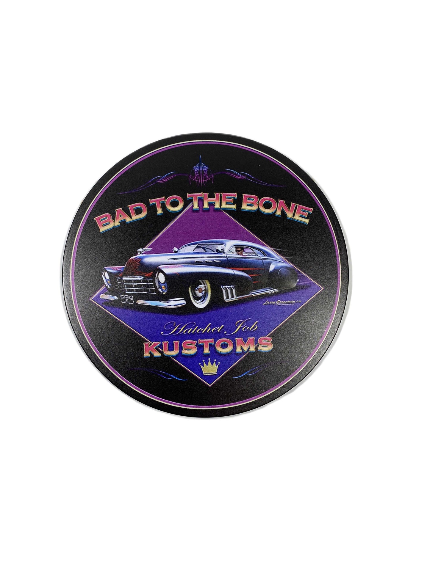 Rund skylt 30cm - Bad