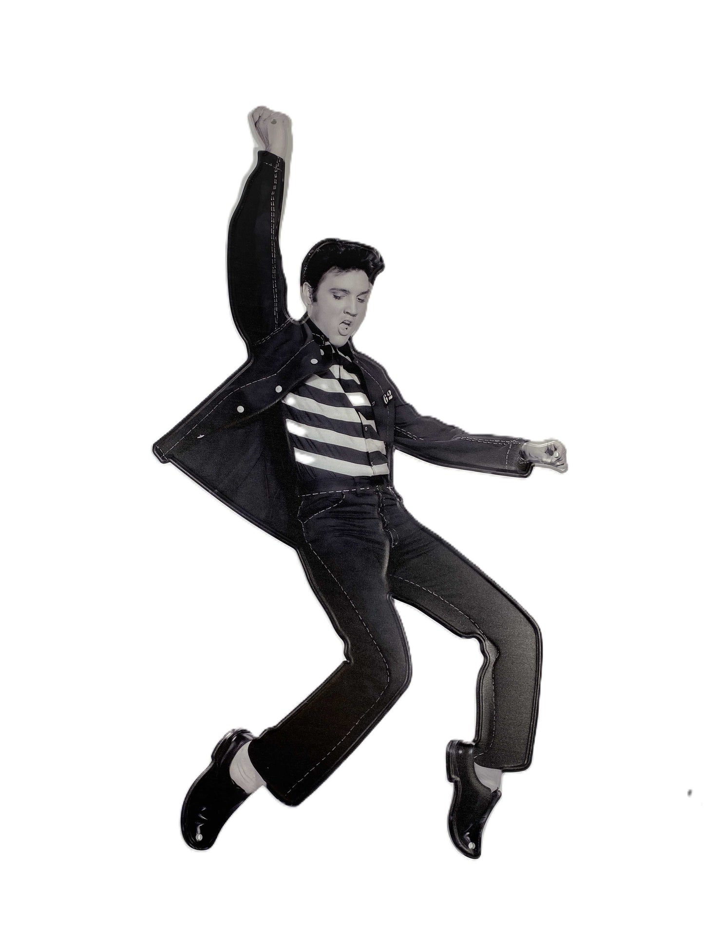 Plåtskylt figurformad - Elvis Jailhouse (stor)