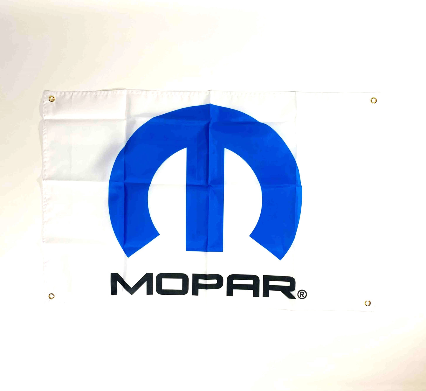 Flagga- Mopar vit