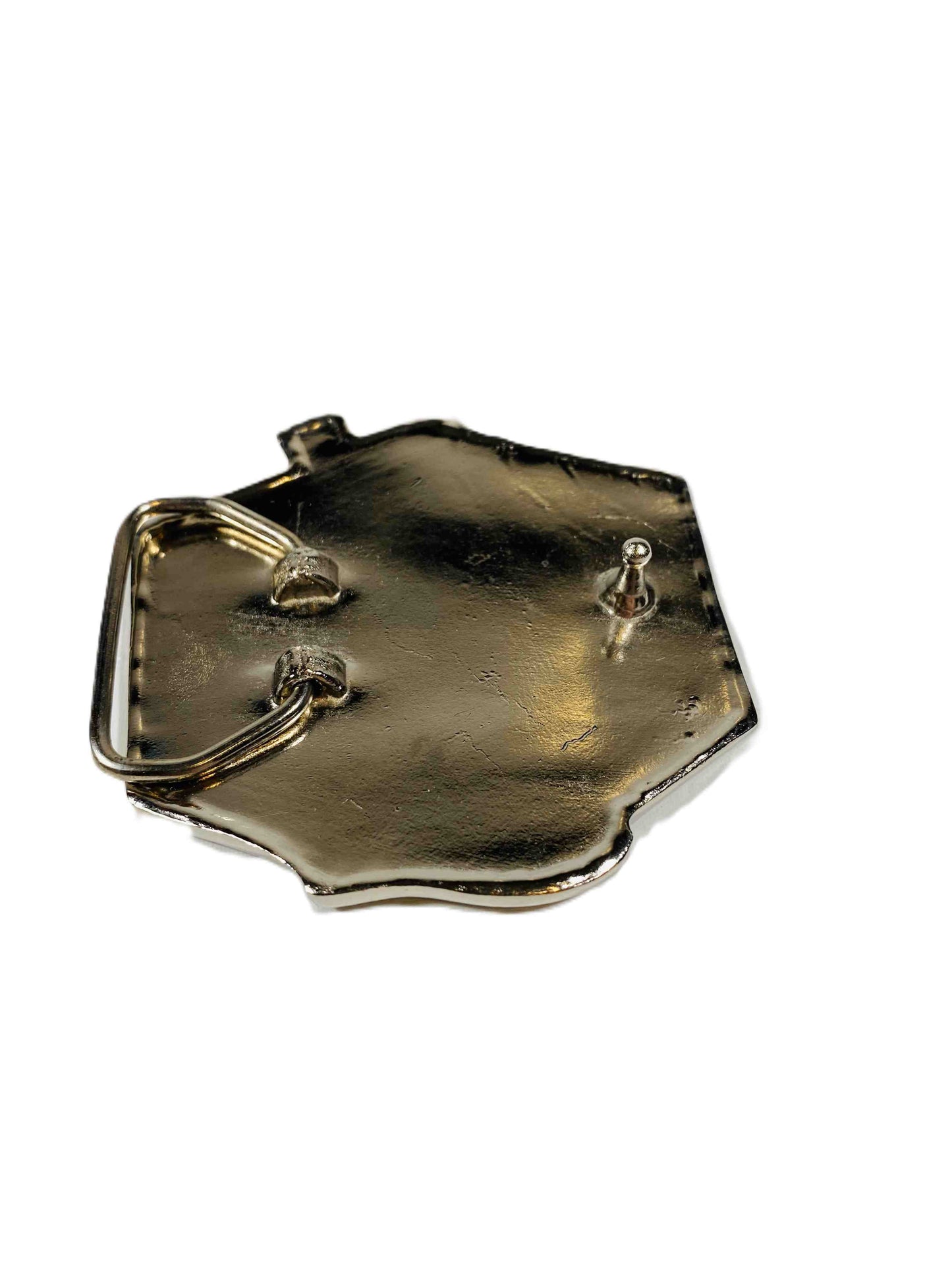 Buckle / Skärpspänne Lady Luck med tärning