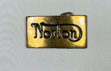 Buckle, Skärpspänne Norton Guld