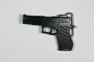 Buckle, Skärpspänne Pistol