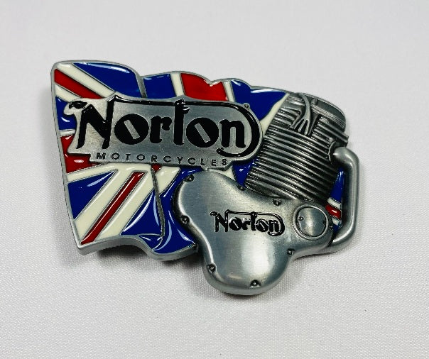 Buckle, Skärpspänne Norton Storbritannien mic
