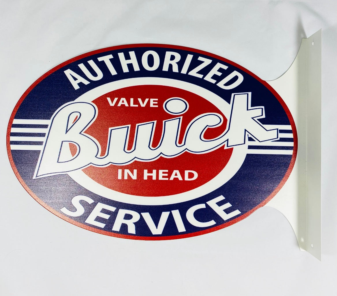 Vägghängd Skylt Buick service