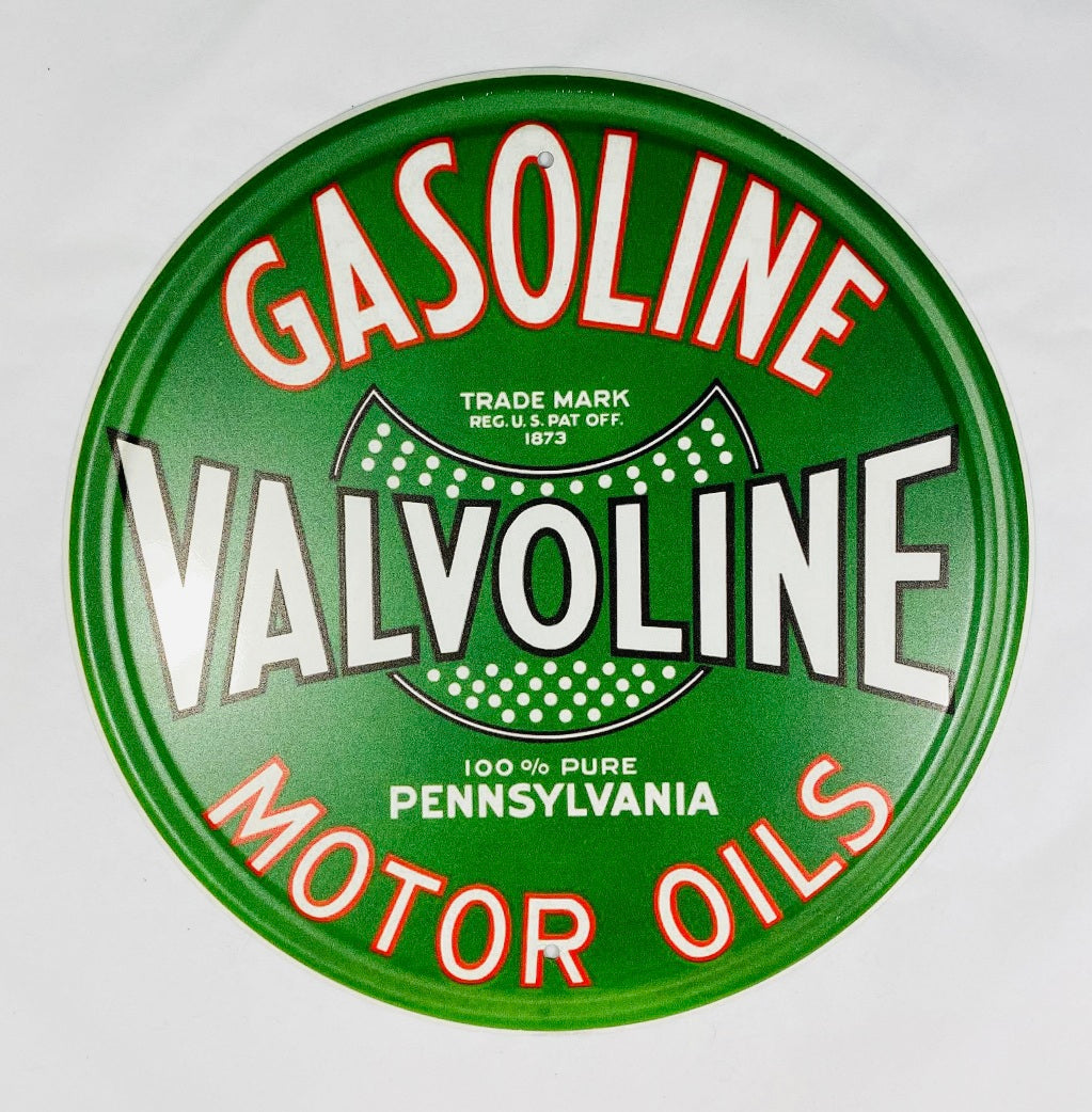 Rundskylt Valvoline