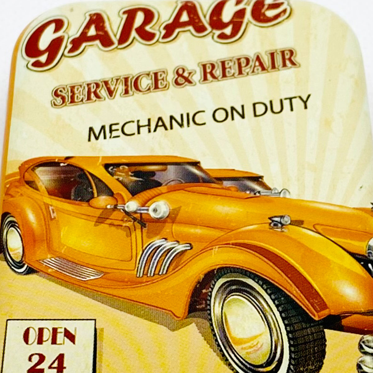 Plåtask "Route 66": Garage Service & Repair