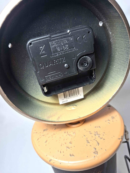 Bordsklocka - Bensinpump R66 rund