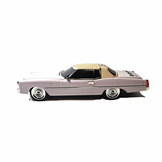 Högtalarbil- Cadillac Eldorado Vit