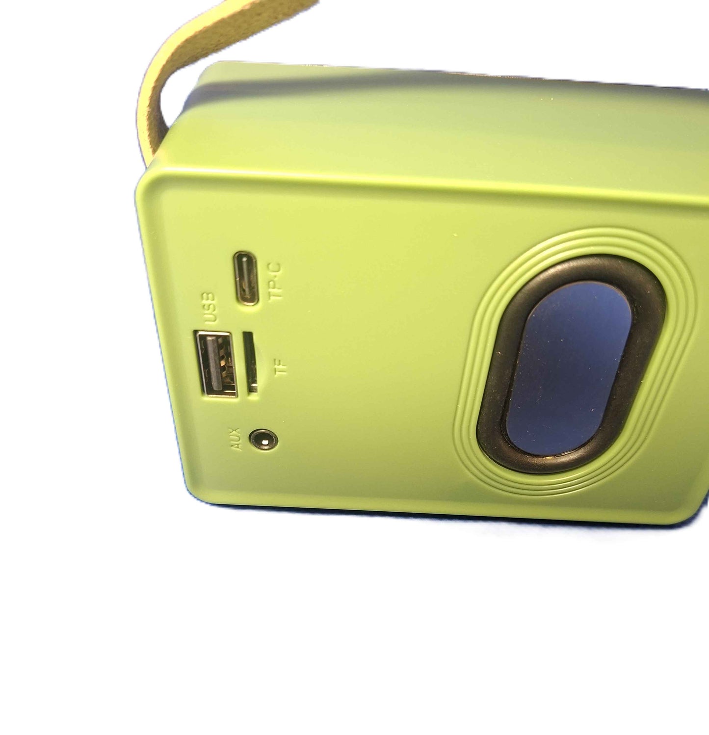 Högtalare- Retroradio, grön