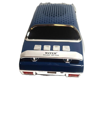 Högtalarbil Plymouth GTX - Blå