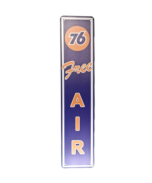 Avlång plåtskylt- 76 Air, 45*10cm