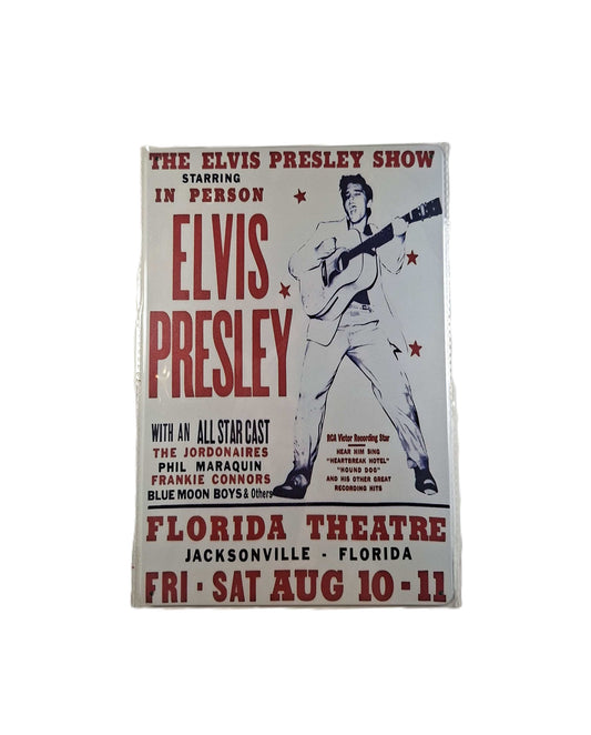 Plåtskylt 20*30 - Elvis, Florida