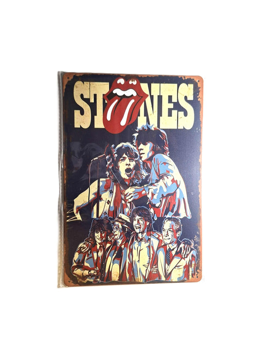 20*30 Plåtsskylt - Stones