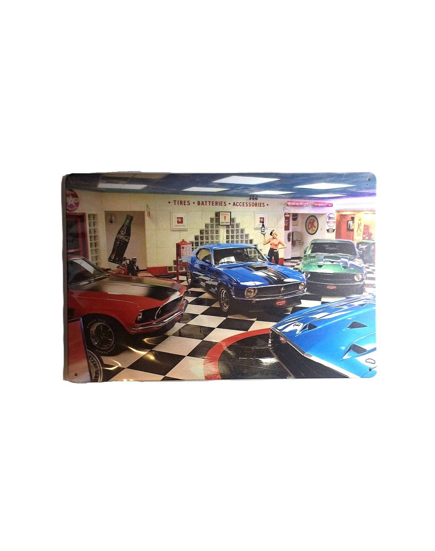 20*30 Plåtskylt - Mustang-garage