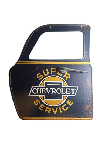 Plåtskylt Bildörr - Super Chevrolet service