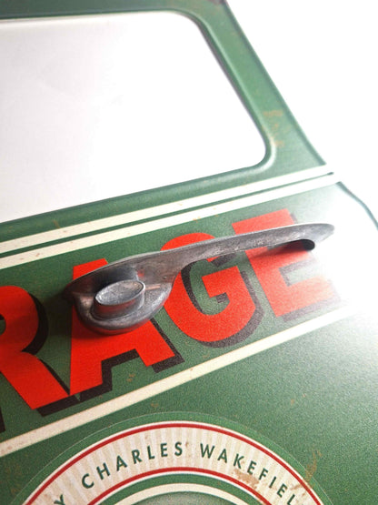 Plåtskylt Bildörr - Castrol garage