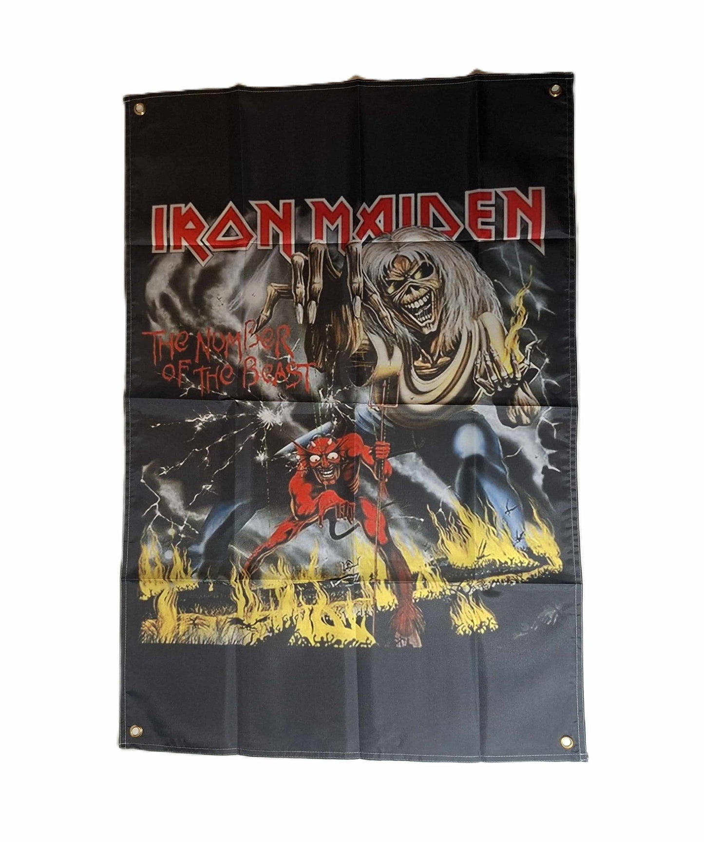 Flagga- Iron Maiden, the beast