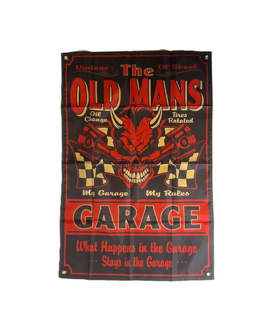 Flagga - Old mans garage
