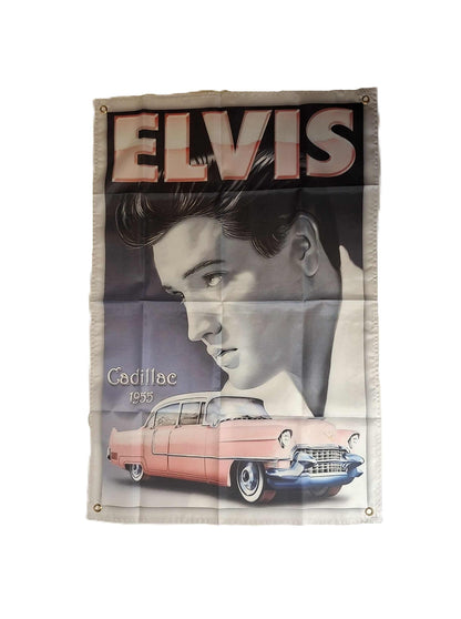 Flagga - Elvis Cadillac