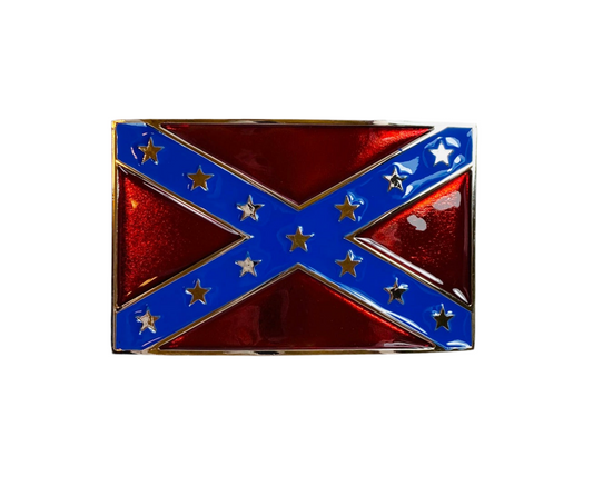 Buckle Rebel flagga