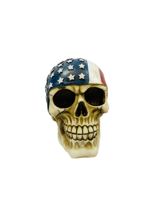 Dödskalle USA bandana